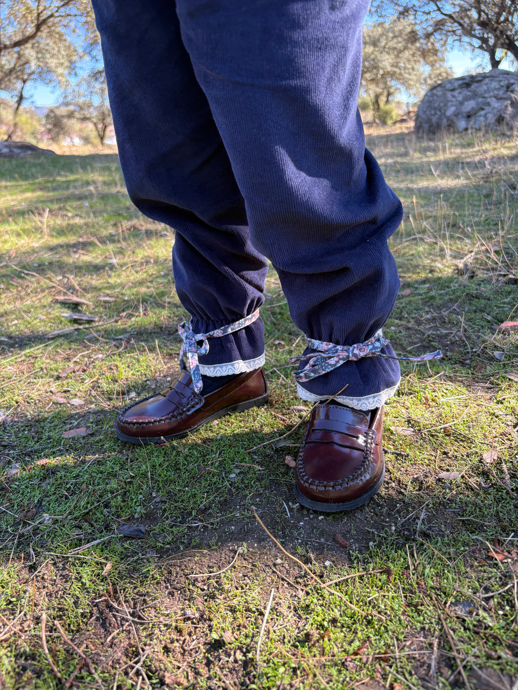 Bombacho Bleumarine flor