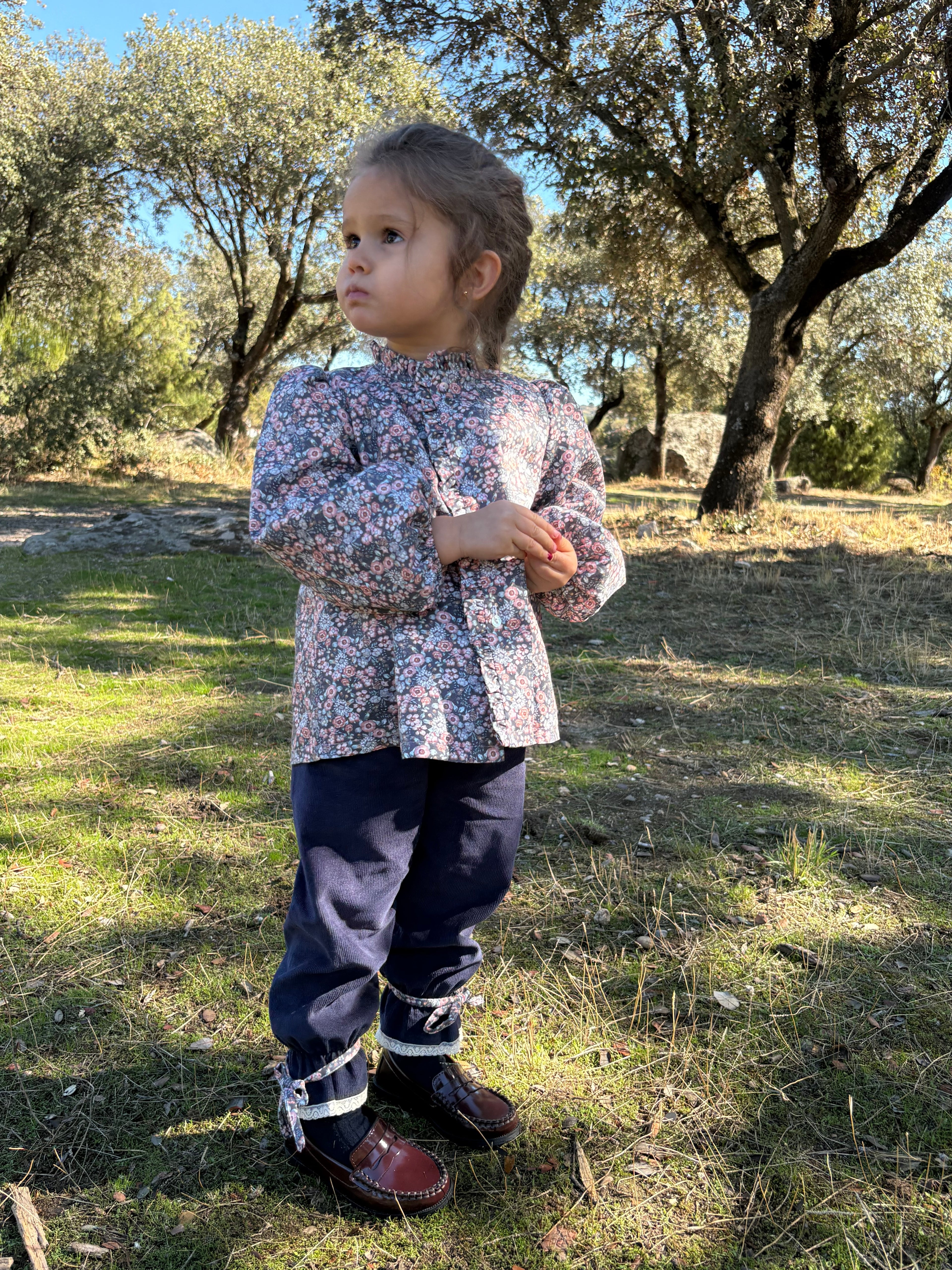 Bombacho Bleumarine flor